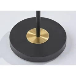 LED Vega Torchiere Black/Brass (Includes LED Light Bulb) - Adesso -Home Lighting GUEST c5e85d5c b631 4771 8840 8988526066cc