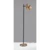 56.5" Clayton Floor Lamp Matte Black - Adesso -Home Lighting GUEST c91e7d54 f733 4f84 849b cf63567db780