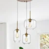 17.13" X 17.13" X 76" 3-Light Ole Chandelier Gold - Warehouse Of Tiffany -Home Lighting GUEST cf6f1110 fa10 4bb7 8d11 525492d75535
