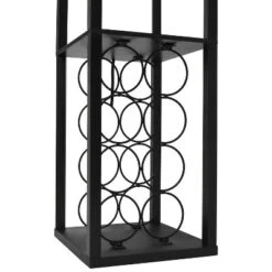 Etagere Organizer Storage Shelf Floor Lamp With Linen Shade Black - Simple Designs 19 Etagere Organizer Storage Shelf Floor Lamp With Linen Shade Black - Simple Designs -Home Lighting GUEST d8e59f59 e290 480e ae49 0ce73009a871