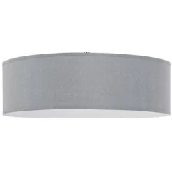 18" X 18" X 14" LED Metal Dimmable Pendant With Diffuser And Hardback Fabric Shade Gray - Cal Lighting 7 18" X 18" X 14" LED Metal Dimmable Pendant With Diffuser And Hardback Fabric Shade Gray - Cal Lighting -Home Lighting GUEST df58ff61 3ab2 4860 bdd8 a9f48424942b