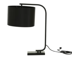 Traditional Metal Table Lamp Black - Olivia & May -Home Lighting GUEST e33aad77 879d 4690 be01 f640798d9c4b