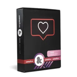 Amped Co 13 X 11 Inches Neon Desk Light Like Sign Symbol, Heart, Red And White -Home Lighting GUEST ecd597a6 1eff 4ead bda4 6a07427beed2