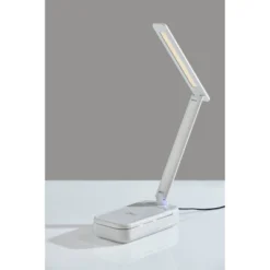 UV-C Sanitizing Table Lamp With Wireless Charging And Smart Switch White (Includes LED Light Bulb) - Adesso -Home Lighting GUEST f242b6dd 5328 4e04 9ccd cf2a7217070c