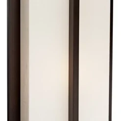 Possini Euro Design Modern Art Deco Floor Lamp Standing 60" Tall Espresso Wood Beige Linen Column Shade For Living Room Bedroom Office House Home -Home Lighting GUEST f5288582 9522 48c8 9e30 570675f51c4d