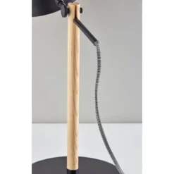 Natural Wood Dylan Desk Lamp Black - Adesso -Home Lighting GUEST f869c938 1cc6 4239 a52f e868e28ef240