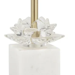 360 Lighting Phoebe Modern Buffet Table Lamps 28 1/2" Tall Set Of 2 Gold Metal White Drum Shade For Bedroom Living Room Bedside Nightstand Office Kids -Home Lighting GUEST f93e4acb 5117 44ee a2fc 168df1b1dd67